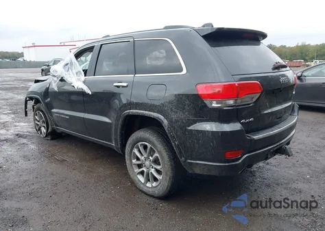 2014 Jeep Grand Cherokee Overland z USA, uszkodzony, nr VIN 1C4RJFCT7EC378738